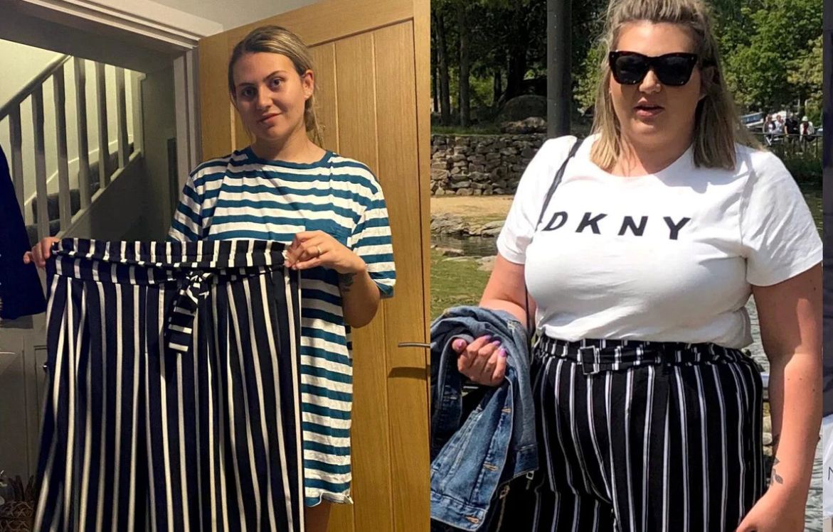 Niesamowita metamorfoza 24-latki. Dzięki lockdownowi schudła 35 kg!