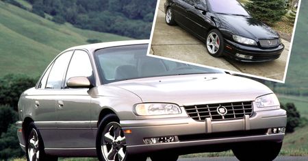 Cadillac catera z 7-litrowym V8 trafił na sprzedaż. Tak, u nas to Opel Omega