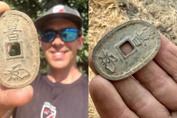 Historyczne znalezisko w Australii. Znalazł monetę z XIX wieku