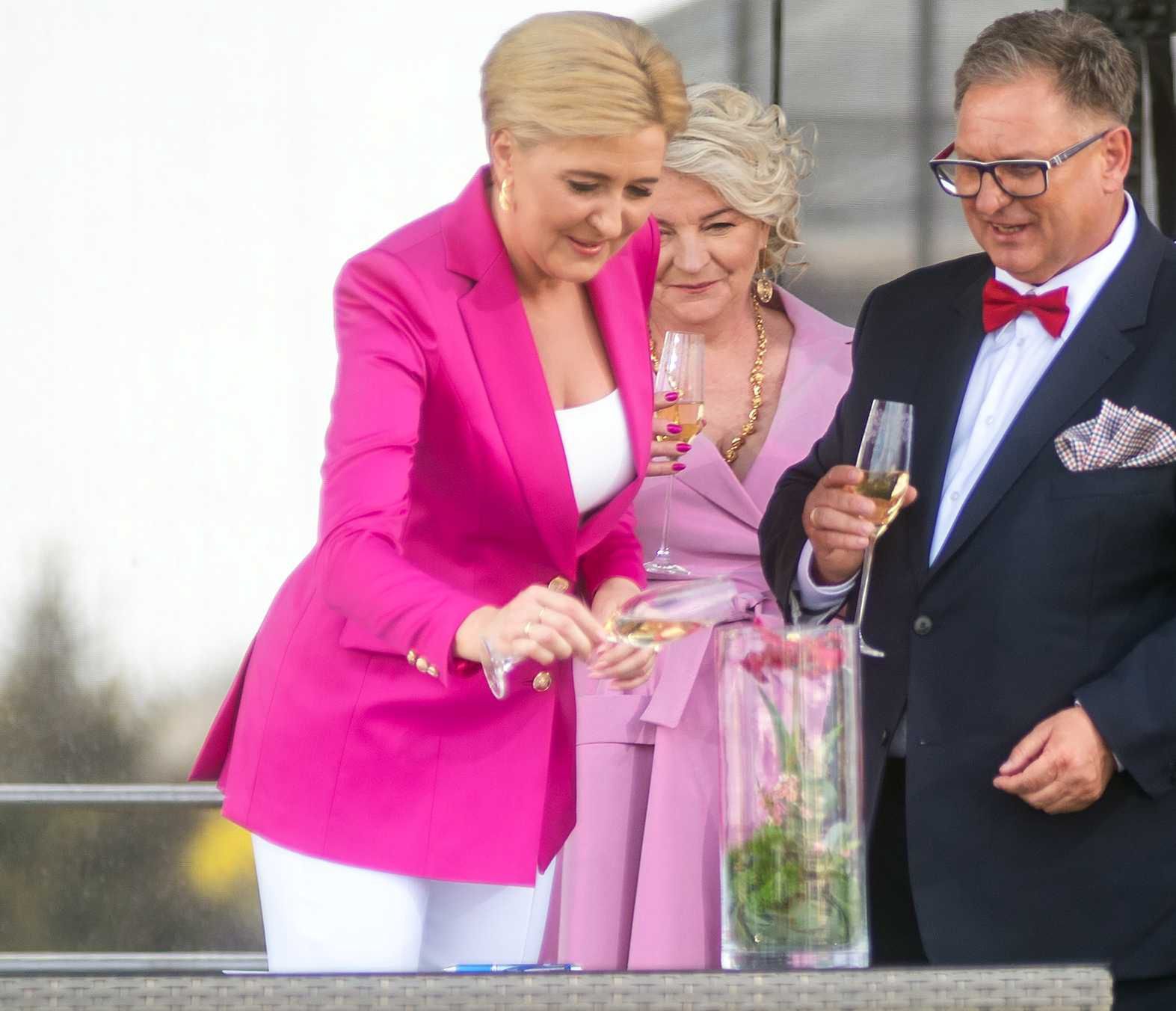 Agata Duda "chrzci" nazwaną jej imieniem odmianę tulipana