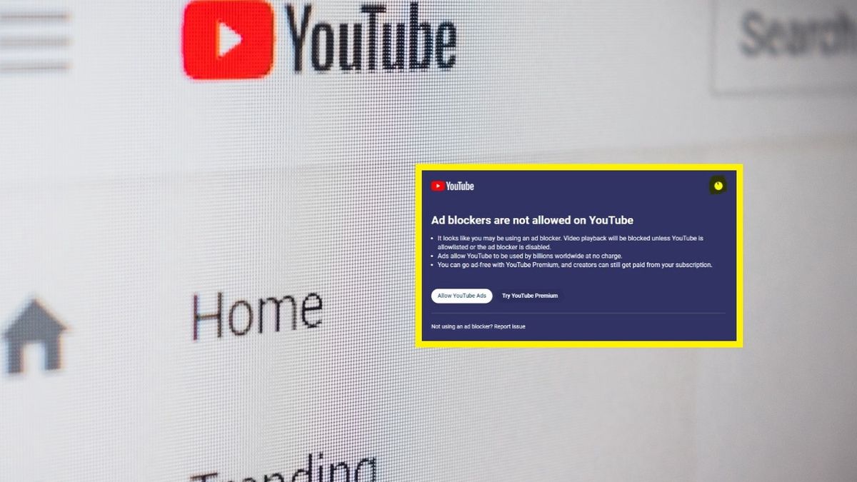 YouTube próbuje zniechęcić do adblocków