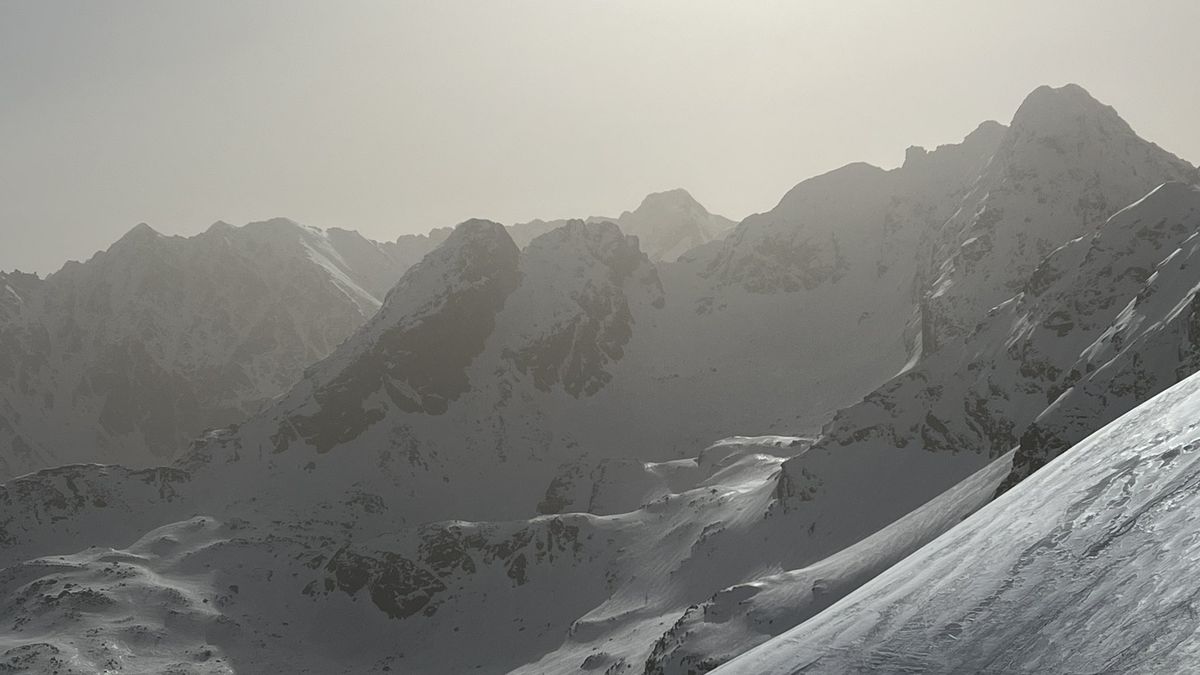 Pył saharyjski w Tatrach