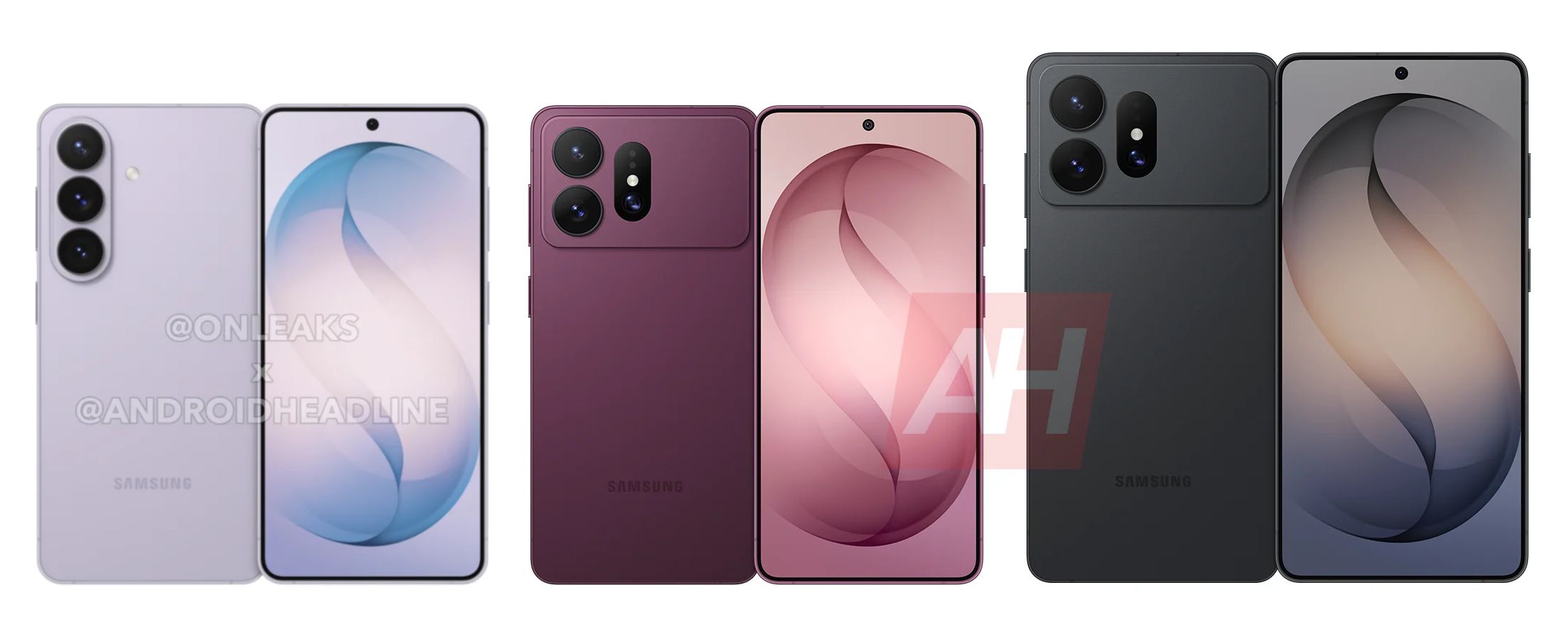 Galaxy S27, S27 Pro i S27 Ultra - wizualizacje na podstawie przecieków