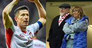Mama Lewandowskiego też kibicowała na meczu Polska - Albania. Towarzyszył jej równie zaangażowany partner-rzeźbiarz (FOTO)