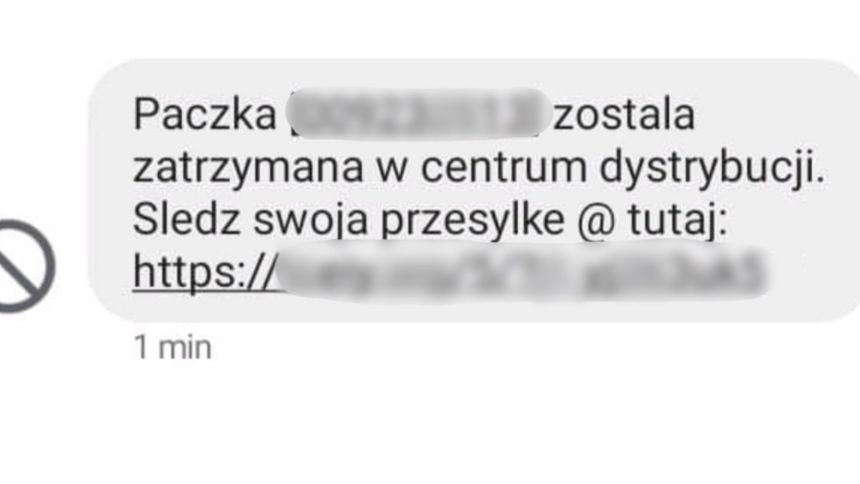 ostrzeżenie policja paczka