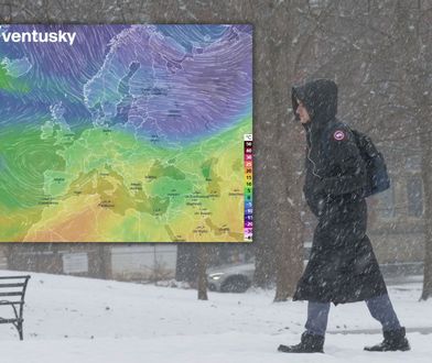Wir polarny przyniesie do Polski zimę. Śnieg jeszcze w listopadzie