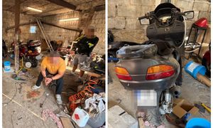 Dziupla pod Płońskiem rozbita. Policjanci odzyskali skradzione motocykle