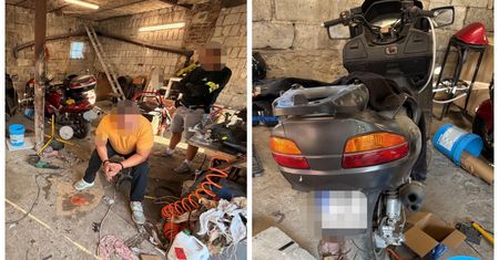 Dziupla pod Płońskiem rozbita. Policjanci odzyskali skradzione motocykle