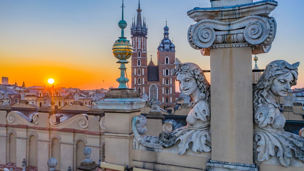 Zdjęcie dnia. Kraków widziany z lotu ptaka 1