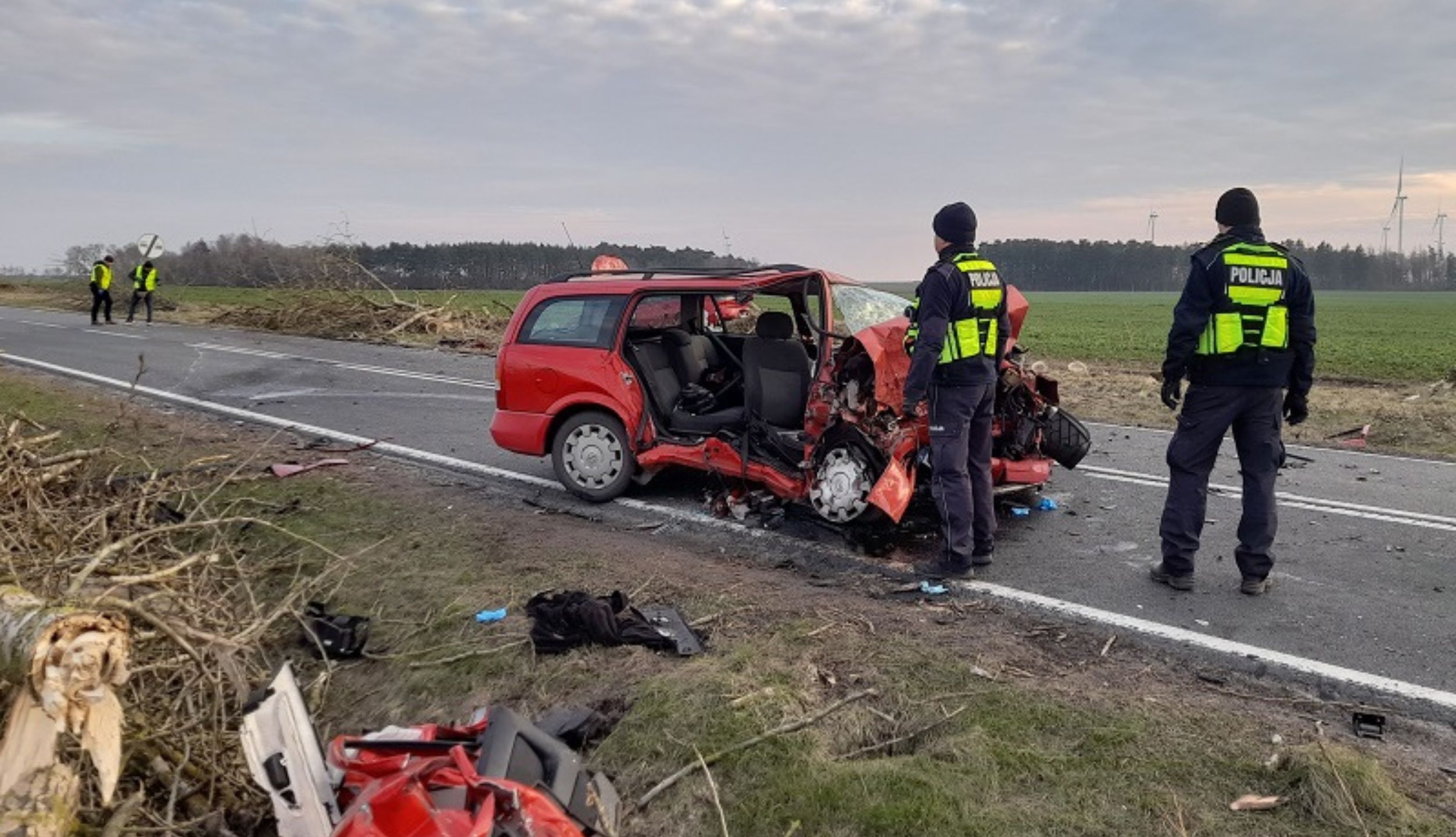 Koszmarny wypadek pod Człuchowem