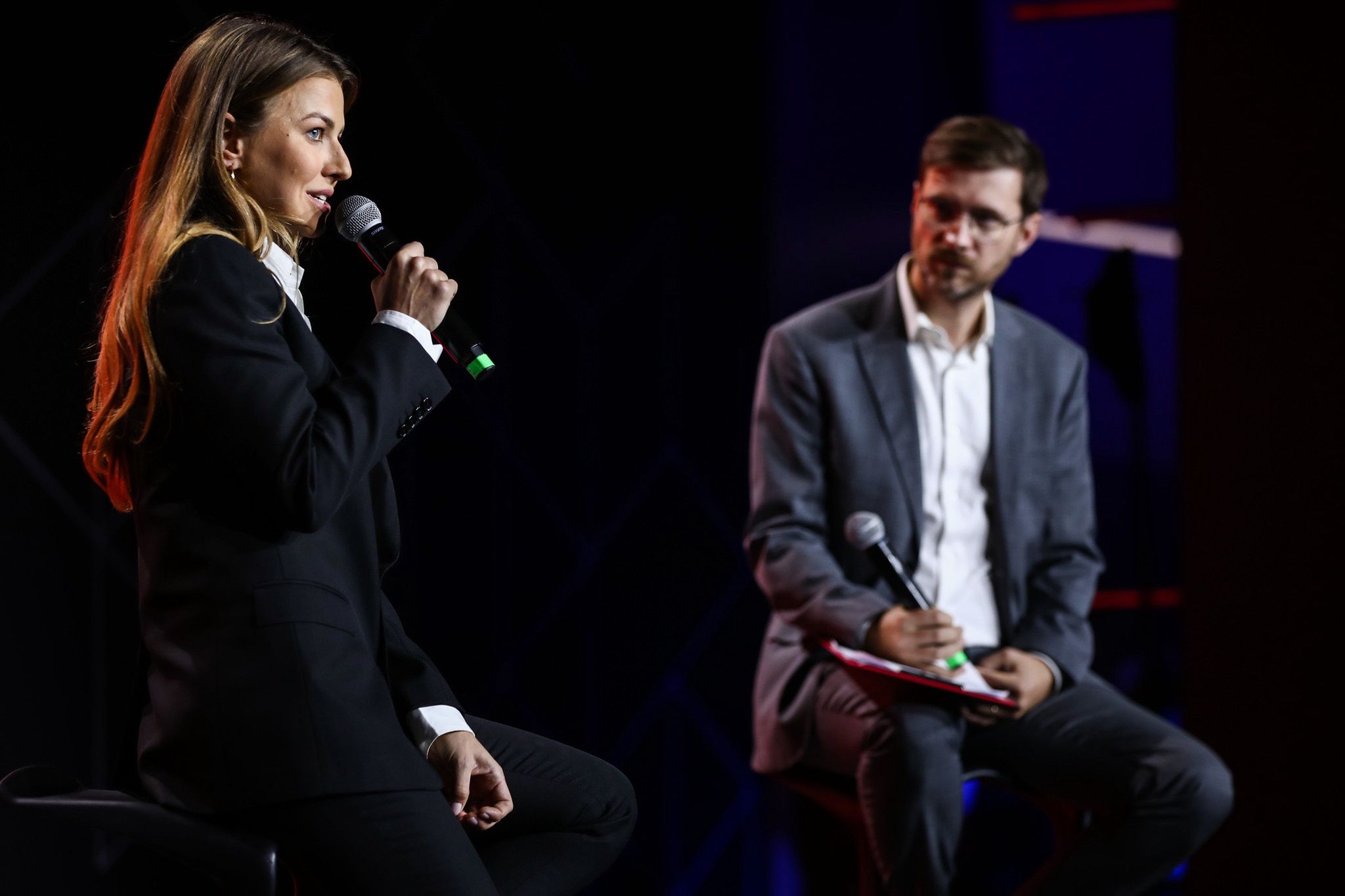 Anna Lewandowska zadaje szyku na kongresie