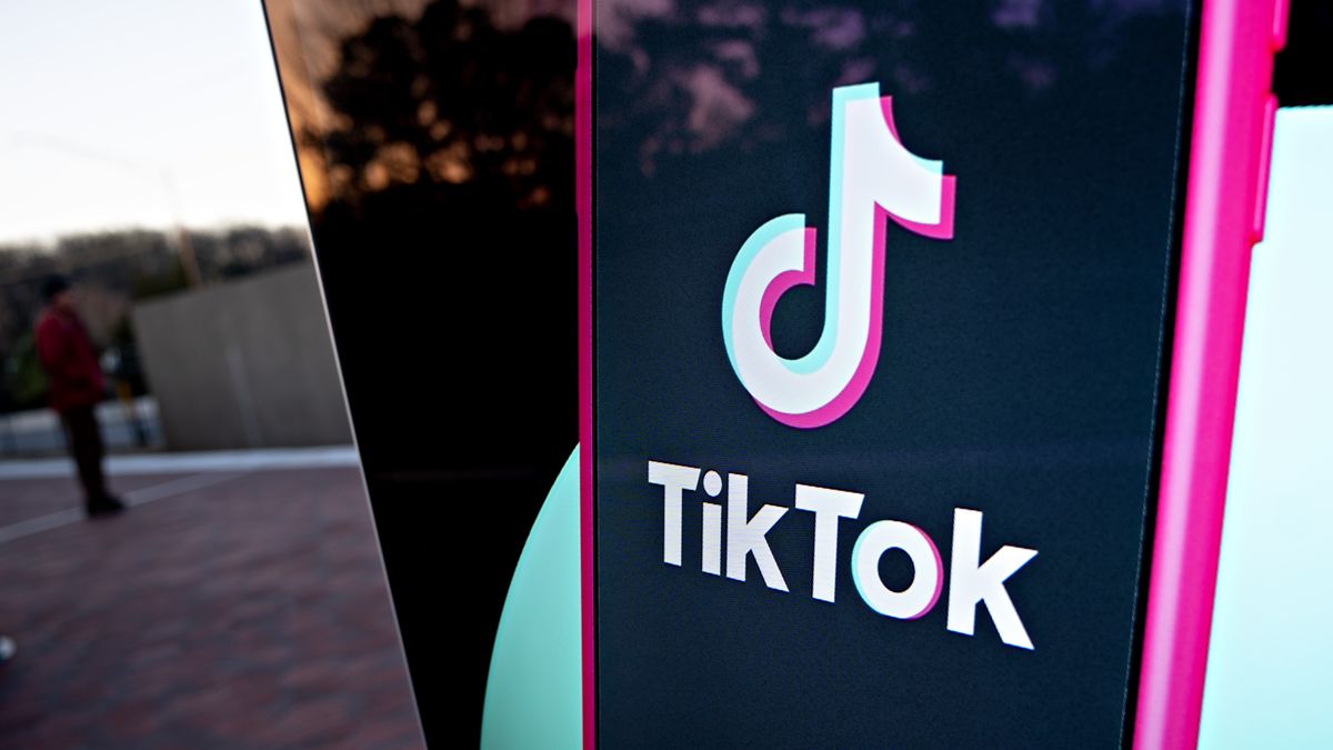 A TikTok advertisement at a Metro station in Arlington, Virginia, US, on Thursday, March 30, 2023. TikToks chief executive appearance in Congress last week did little to calm the bipartisan fury directed at the viral video-sharing service. Photographer: Andrew Harrer/Bloomberg via Getty Images