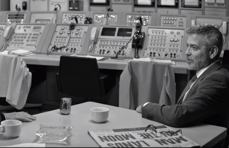 George Clooney w reklamie pierwszego zegarka, który znalazł się na Księżycu