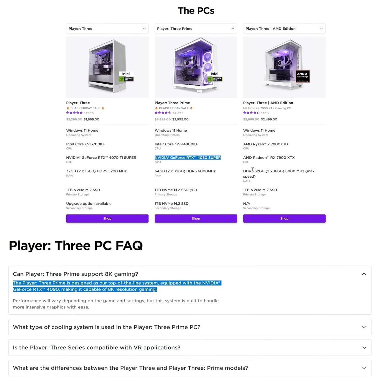 Player: Three Prime
