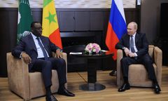 Szef Unii Afrykańskiej apeluje do Zachodu po spotkaniu z Putinem