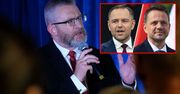 Grzegorz Braun wskazał, na kogo zagłosuje