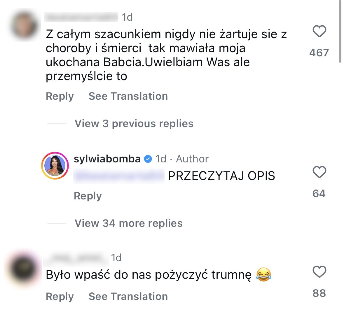 Internauci krytykują Sylwię Bombę