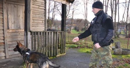 Podejrzany rzucił się na strażnika granicznego. Jager nie czekał ani chwili