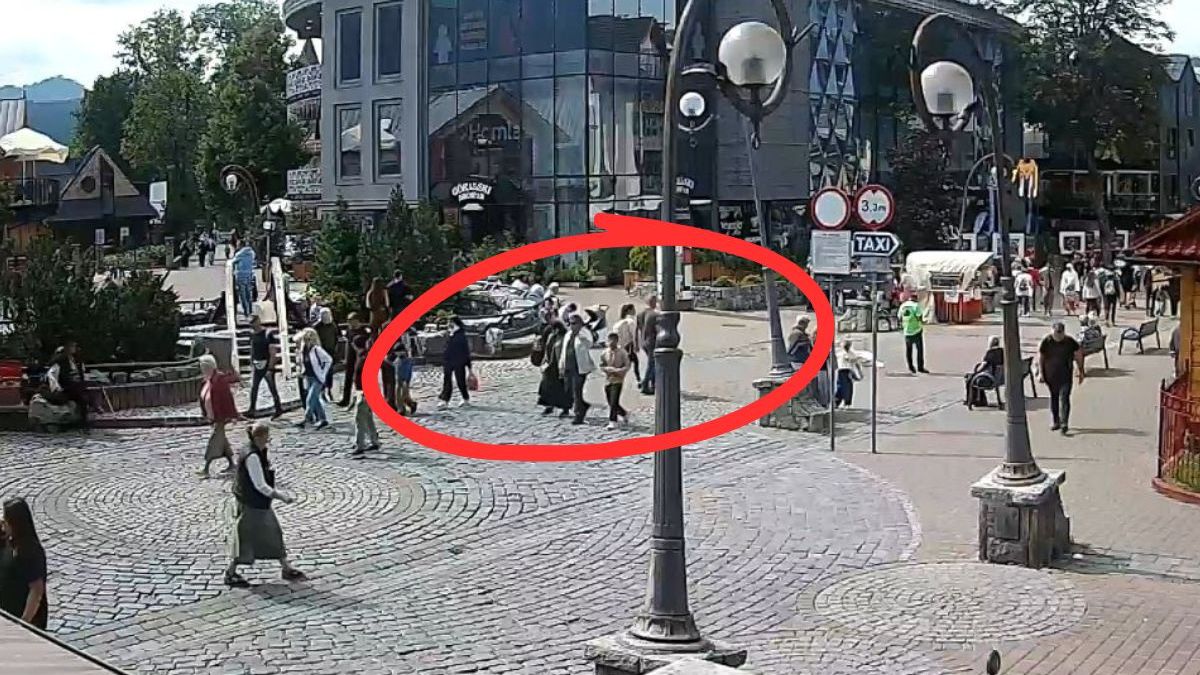 Kamera uchwyciła Arabów na Krupówkach