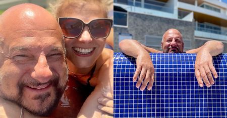 Anna Głogowska relaksuje się na hiszpańskim urlopie z córką i... BYŁYM! Piotr Gąsowski ZALICZYŁ WPADKĘ na lotnisku... (ZDJĘCIA)