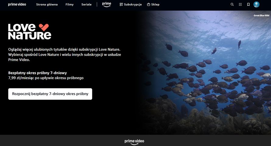 Nowe pakiety dla polskich użytkowników Amazon Prime Video