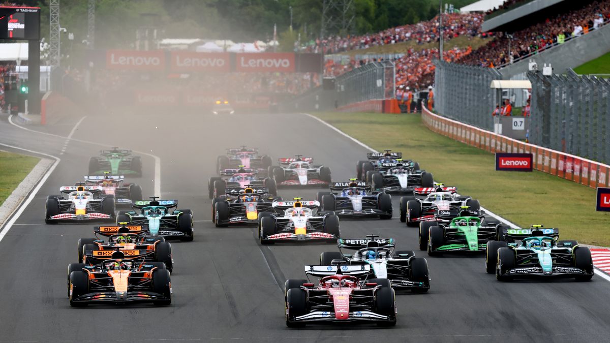 F1 Grand Prix of Hungary
BUDAPEST, HUNGARY - AUGUST 03: Charles Leclerc of Monaco driving the (16) Scuderia Ferrari SF-25 leads at the start during the F1 Grand Prix of Hungary at Hungaroring on August 03, 2025 in Budapest, Hungary. (Photo by Mark Thompson/Getty Images)
Mark Thompson
bestof, topix