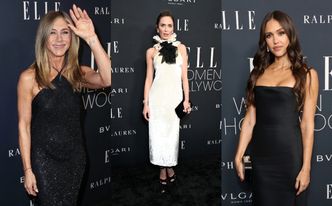 Tłum gwiazd na imprezie "Elle": muskularna Jennifer Aniston, "podrasowana" Emily Blunt, wiecznie młoda Jessica Alba... (ZDJĘCIA)