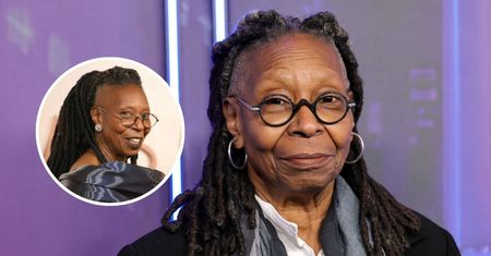 Oscary 2025. Whoopi Goldberg podkreśliła nową sylwetkę w iście królewskiej sukni. Lśniła jak tafla wody