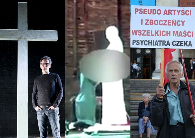 W warszawskim teatrze pokazano... SEKS ORALNY z papieżem Janem Pawłem II!