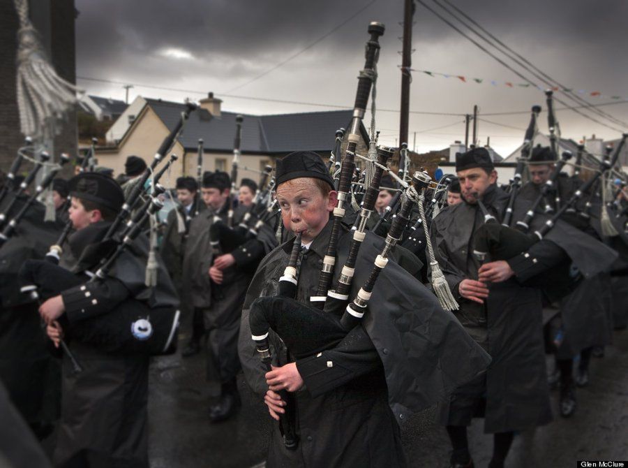 Parada św. Patryka w Irlandii.