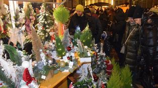 Łódzkie: Kolorowy i zachwycający Zduńskowolski Jarmark Bożonarodzeniowy