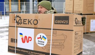 Wirtualna Polska передала українським військовим 63 масляні обігрівачі