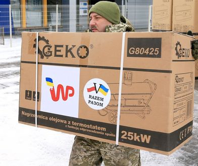 Wirtualna Polska передала українським військовим 63 масляні обігрівачі