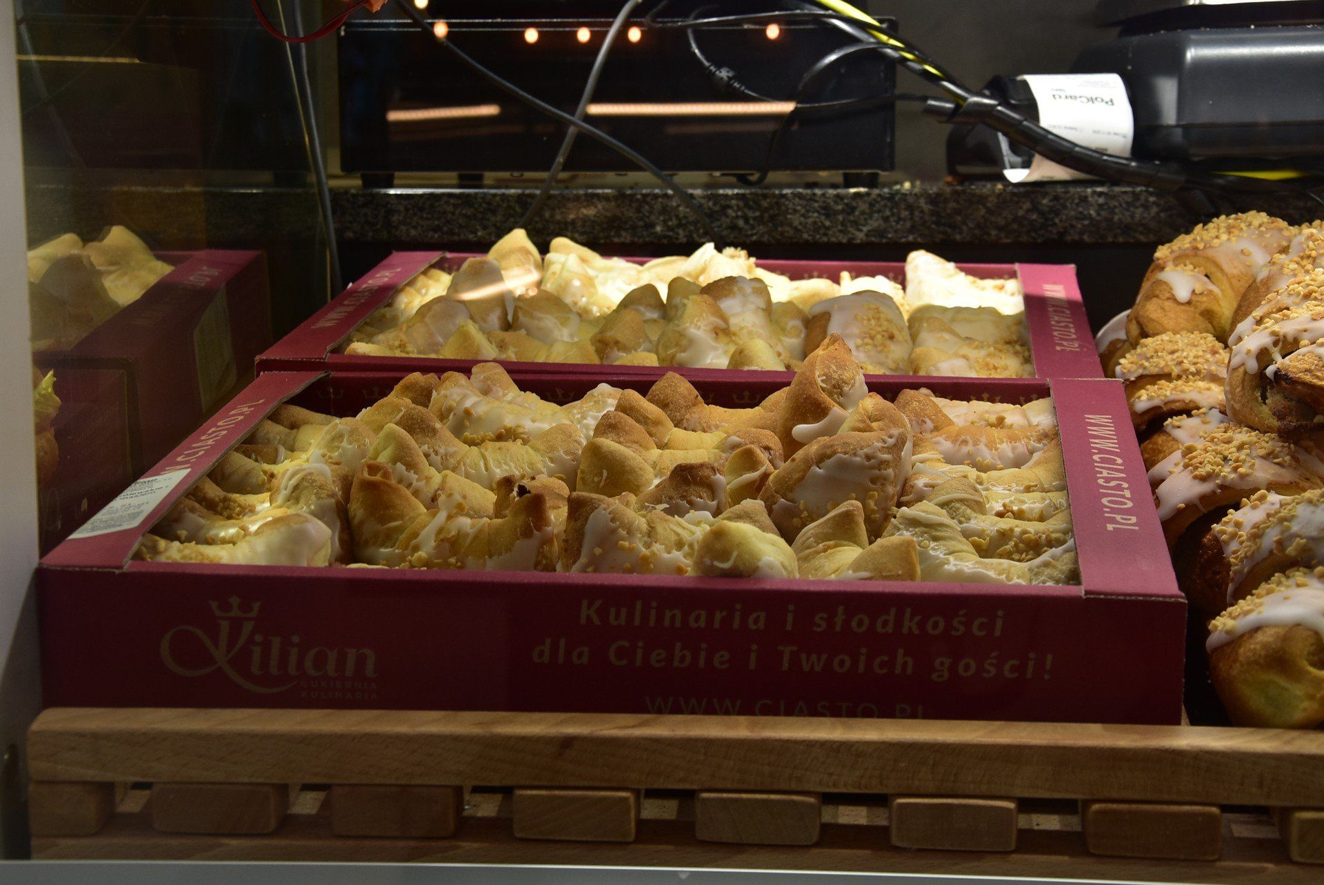 Rogale Świętomarcińskie wypieczone w wągrowieckiej cukierni