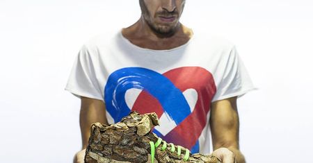 Deskorolka i buty od Pana Rośliny