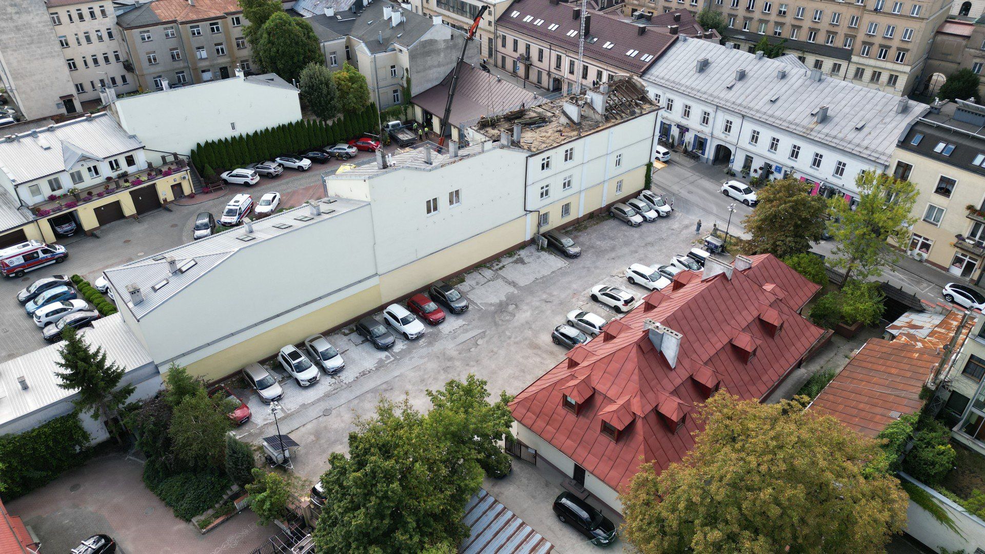 Wcześniej teren był ogólnodostępny i chętnie wykorzystywany przez osoby odwiedzające pogotowie. 