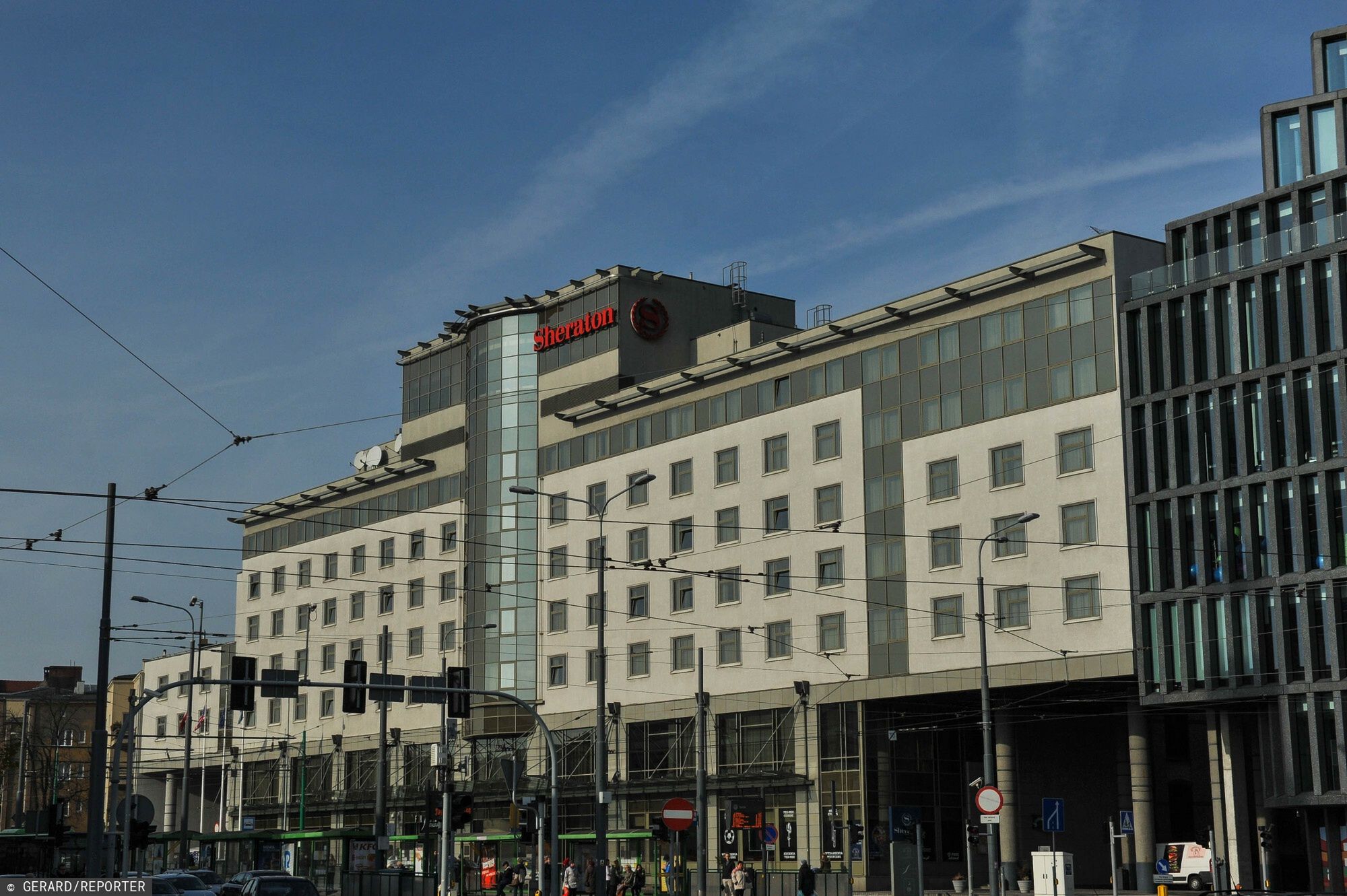 Hotel Sheraton w Poznaniu, w którym miała mieszkać Michelle Obama podczas pierwszej oficjalnej wizyty w Polsce