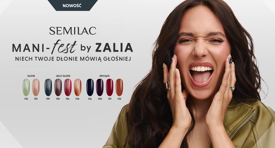 Zalia w jesiennej kampanii Semilac
