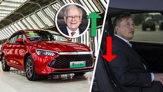 Tesla straciła koronę królowej samochodów elektrycznych. Warren Buffett wyprzedził Elona Muska