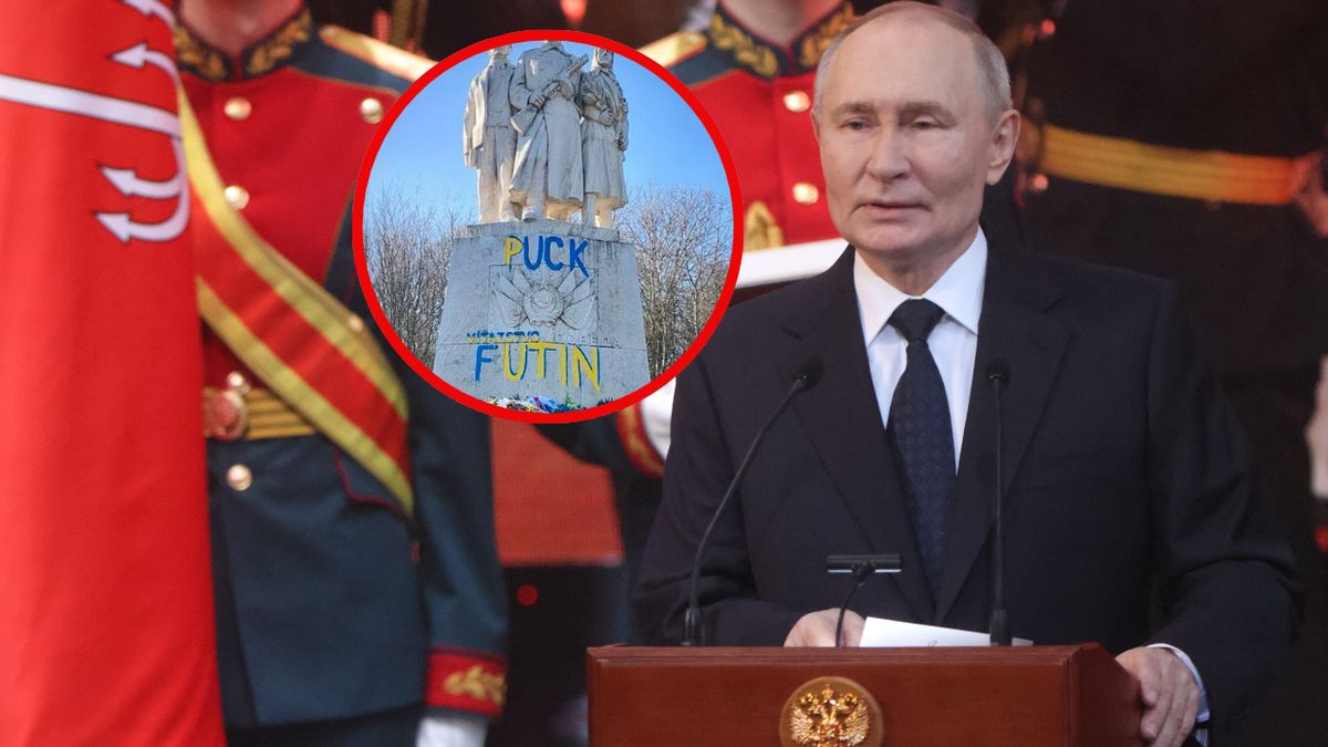 Napis na słowackim pomniku uderza w Putina