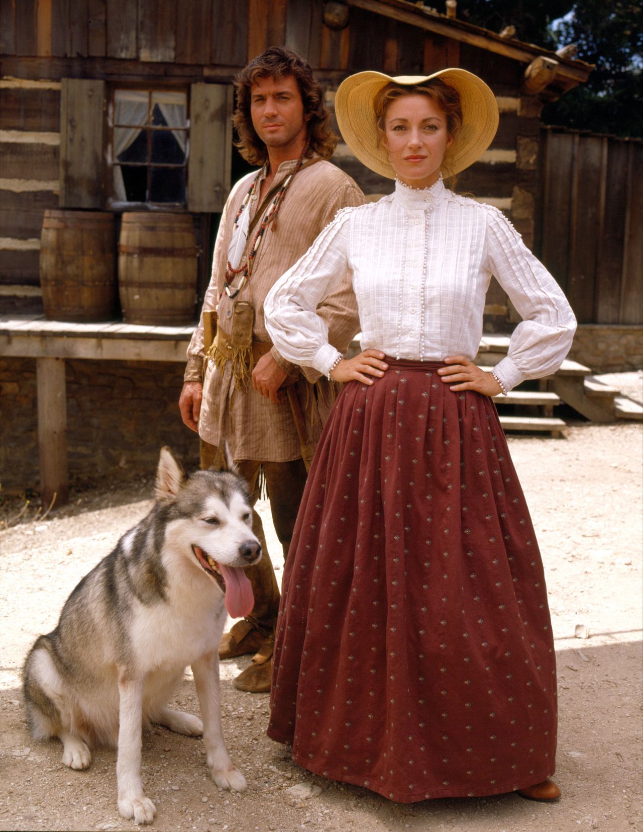 Jane Seymour and Joe Lando