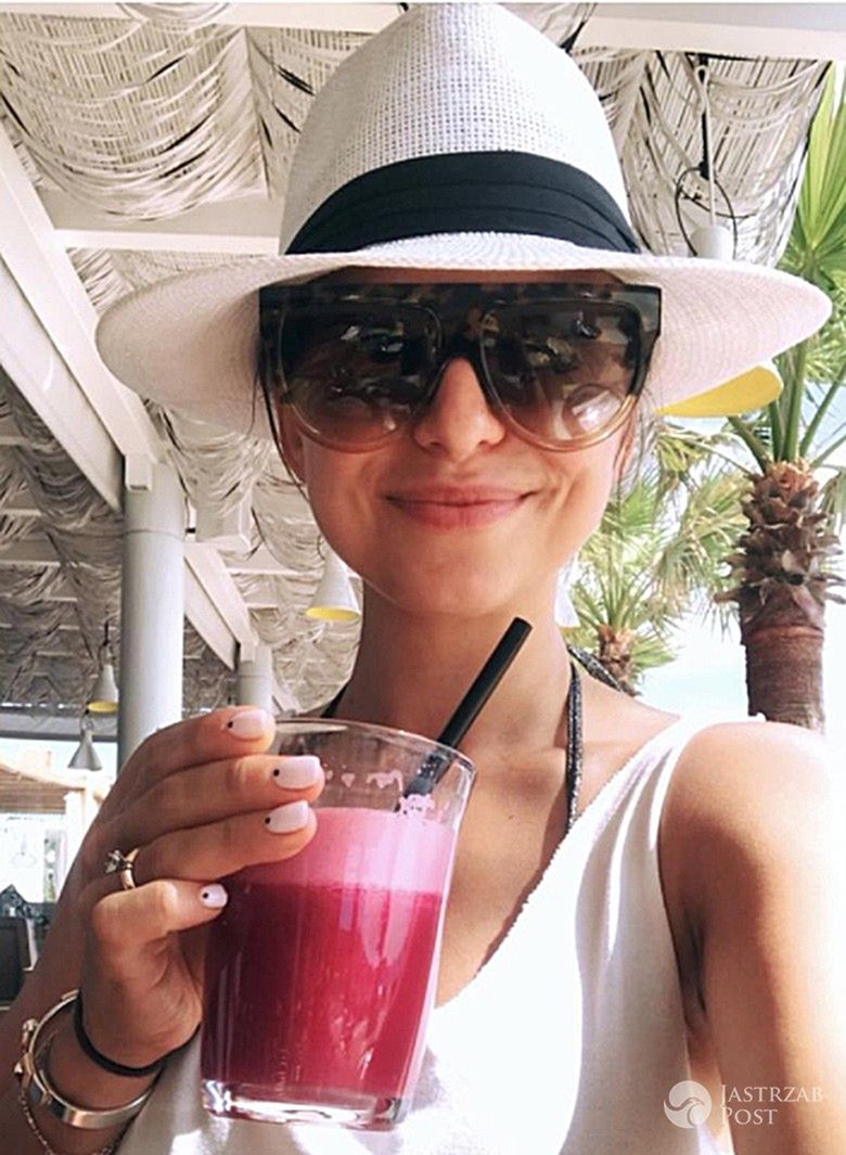 Anna Lewandowska na wakacjach z Klarą Lewandowską