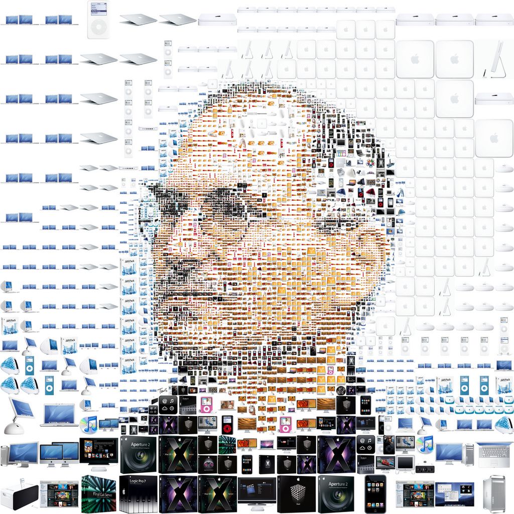 Mozaika w hołdzie dla Steve Jobsa 1