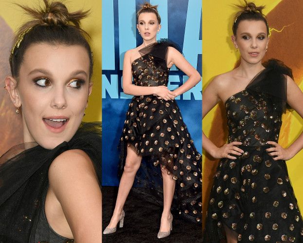 Przejęta Millie Bobby Brown świętuje swój debiut na dużym ekranie