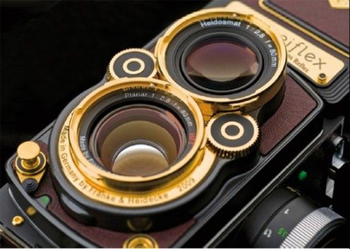 Deser na weekend: Rolleiflexy w 14-karatowym złocie 1