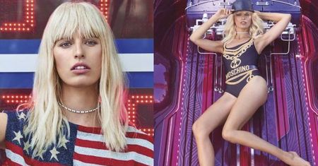 Karolina Kurkova chwali się nogami w "Harper's Bazaar"