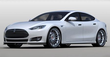 Tesla Model S od RevoZport: przypudrowany nos
