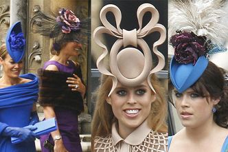 NAJDZIWNIEJSZE kapelusze ze ślubu Kate i Williama! (ZDJĘCIA)