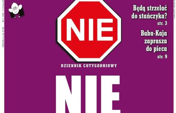 Nowy numer tygodnika „Nie” z okładką „Nie lękamy się”. Wydawca pozwie Orlen i Pocztę Polską