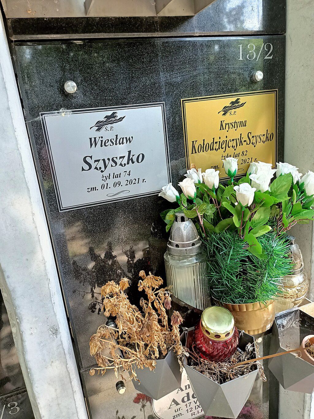 Marcin Ziębiński zostanie pochowany obok Krystyny Kołodziejczyk